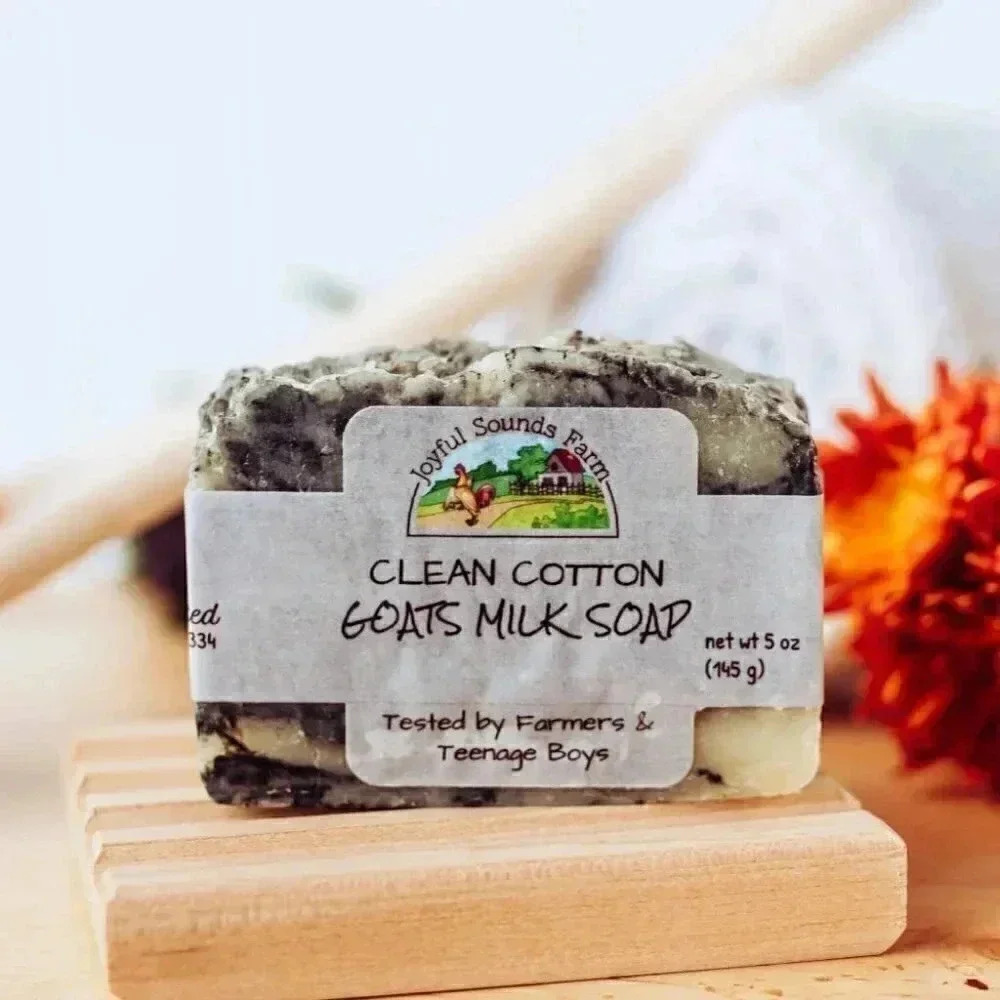 Goat's Milk Soap-Clean Cotton